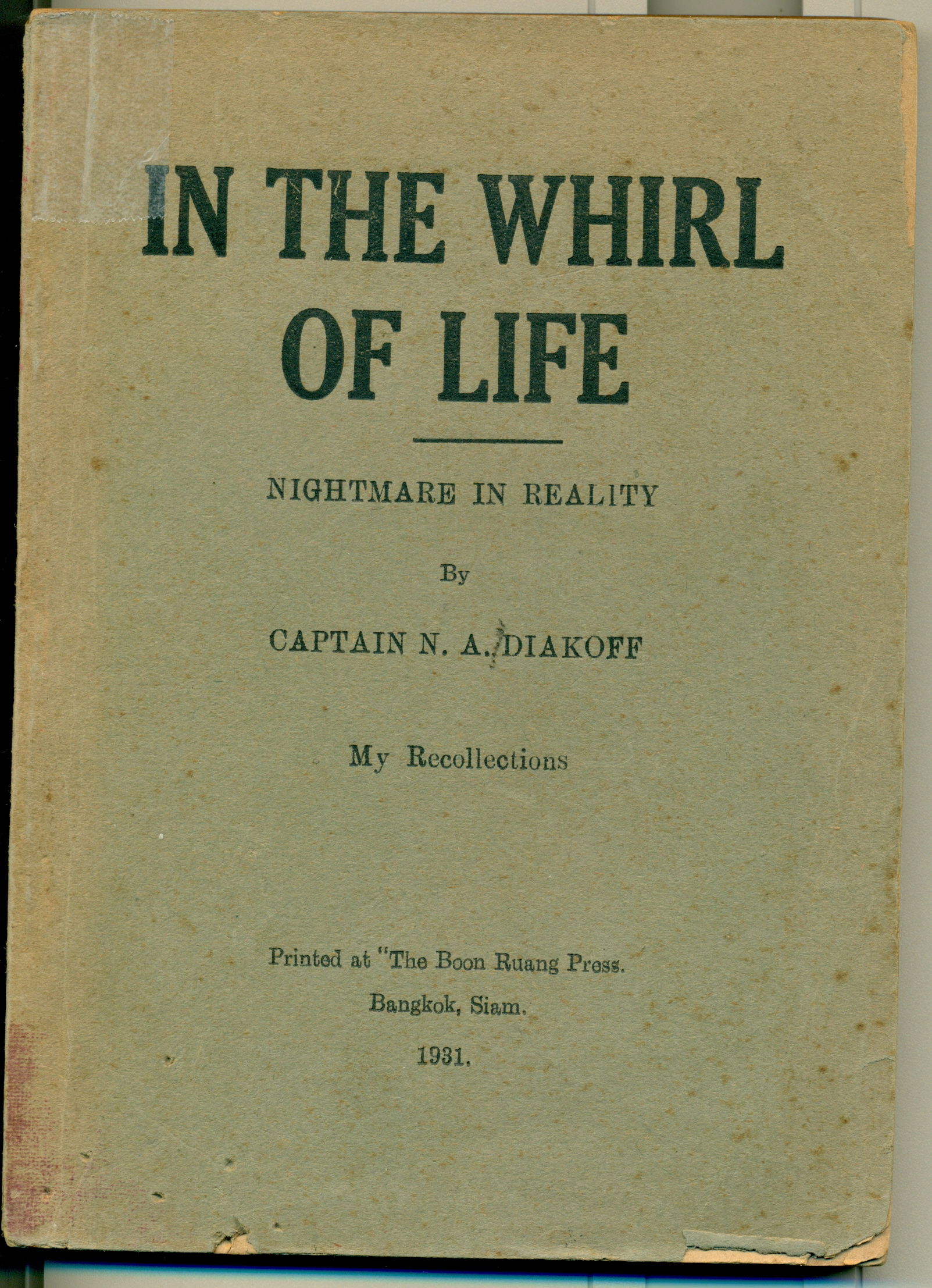 Cover of In the Whirl of Life