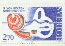 Georg Von Bekesy Stamp