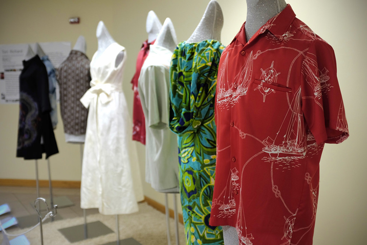 n Style: Celebrating 50 Years of the UHM Costume Collection Red Shirt display