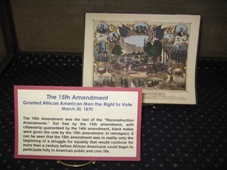 Fight for the Right to vote exhibit