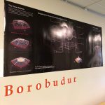 Close up of Borobudur poster