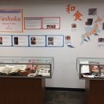 Posters and display cases for Washoku exhibit - Washoku