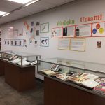 Posters and display cases for Washoku exhibit - Washoku Umami