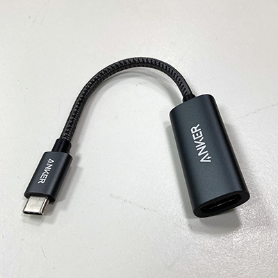 Image of HDMI to USB-C adaptor