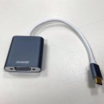 Image of adaptor to connect a VGA cable to a USB-C device