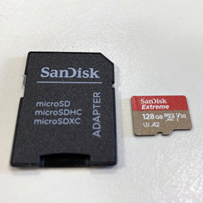 image of San Disk 128GB microSD