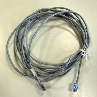 Medium-length ethernet cable, between 12 feet and 20 feet.