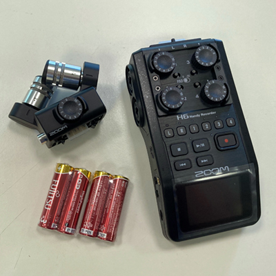 Image of Zoom 6 audio recorder