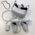 Image of oculus quest and equipment