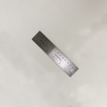 Image of 6-inch stainless steel ruler