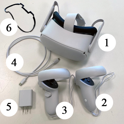 Oculus Quest 2 128GB Virtual Reality headset – University of Hawaii Manoa  Library Website