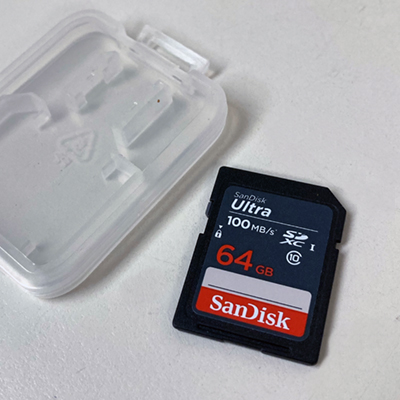 64 Gigabit SD card