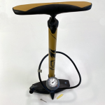 Floor pump for use with bicycles