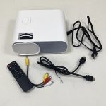 Projector with HDMI and bluetooth connections