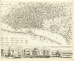 Calcutta City Map (1840)