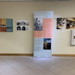 Pries Exhibit - Images and banner titled Refugee