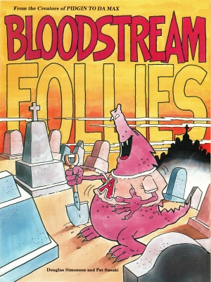 Cover of 'Bloodstream Follies' comic book.