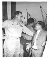 Lt. Col. Pursall and former Chaplain Yamada