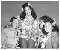 Returning soldiers and hula dancers