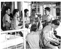 Members of the 171st at Walter Reed Hospital