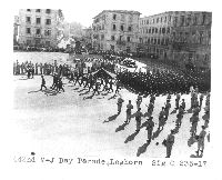 442nd V-J Day Parade at Leghorn, Italy