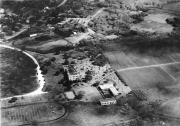 Aerial view of campus, 1910s