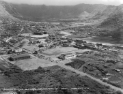 Aerial view of campus, 1932