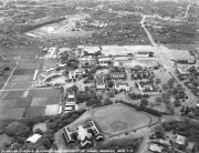 Aerial view of campus, 1939