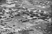 Aerial view of campus, 1948/49
