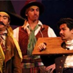 Three performers as part of the Western Theatre focus