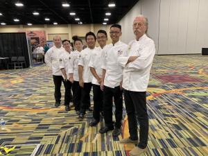 Kapi‘olani CC culinary team cooked and competed in Florida.