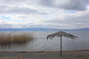 Lake Ohrid in Macedonia. Credit: Charlie Marchant/Wikimedia Commons.