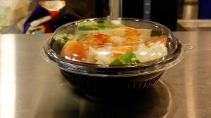 Kainoa Reloza's winning dish, Sinigang Rice Noodle Soup