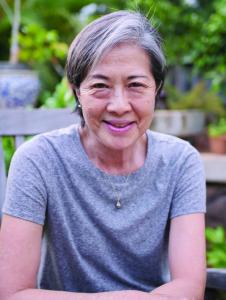 Writer/poet Cathy Song on April 29