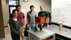 Infrared camera built by IfA. Maissa Salama, Maxwell Service, Mark Chun, Christoph Baranec