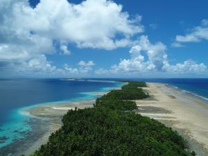 Windward reef islands of Majuro atoll. PC: Kristian McDonald