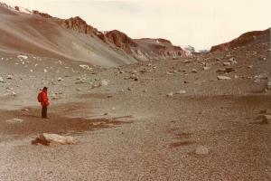 Wright Valley, Antarctica. Photo Credit: Everett Gibson, NASA Johnson Space Center.