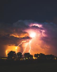 Rainfall will be more extreme as the climate warms. Credit: Max LaRochelle via Unsplash.