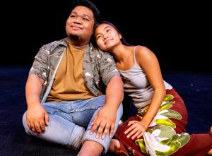 Kevin J. Molina and Thomalin Sirivattha in “iHula”