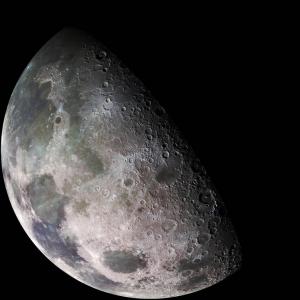 Moon. Credit: NASA.