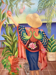 Carol D'Angelo, oil on linen