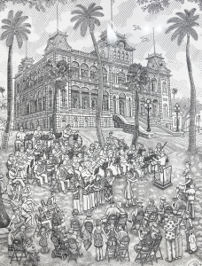 Jared Wickware, engraving on copper