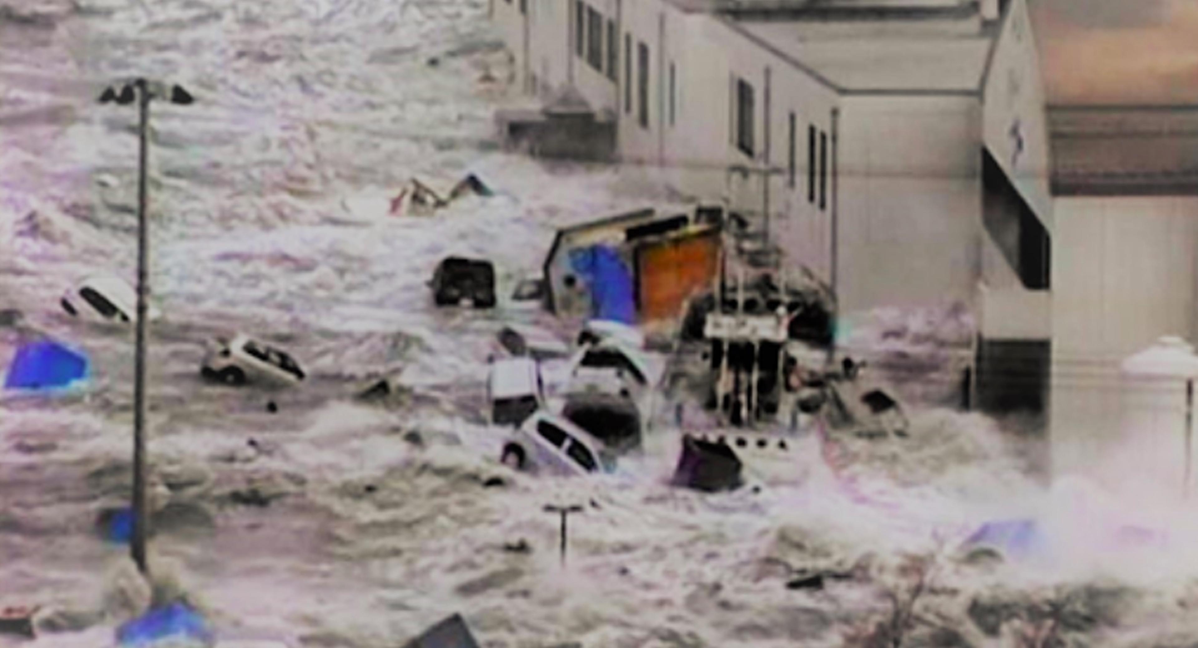 tsunami damage
