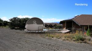 Rendering of proposed teaching telescope