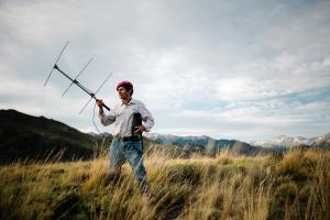 Ranger in Patagonia National Park, Chile. Credit: Jan Vincent Kleine, Rewilding Chile.