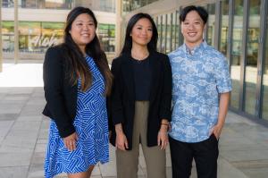 Professional nursing students at UH Mānoa 
