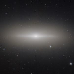 Galaxy Caldwell 53 is most notable for the supermassive black hole found at its center. Credit: NASA