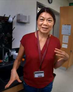 Joanne Yew, COBRE mentor and director of the Microbial Genomics and Analytical Laboratory