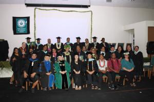 PACMED’s 3rd cohort of graduates from RMI (Photo credit: Wilmer Joel/Marshall Islands Journal)