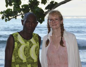 John Aini and Paige West